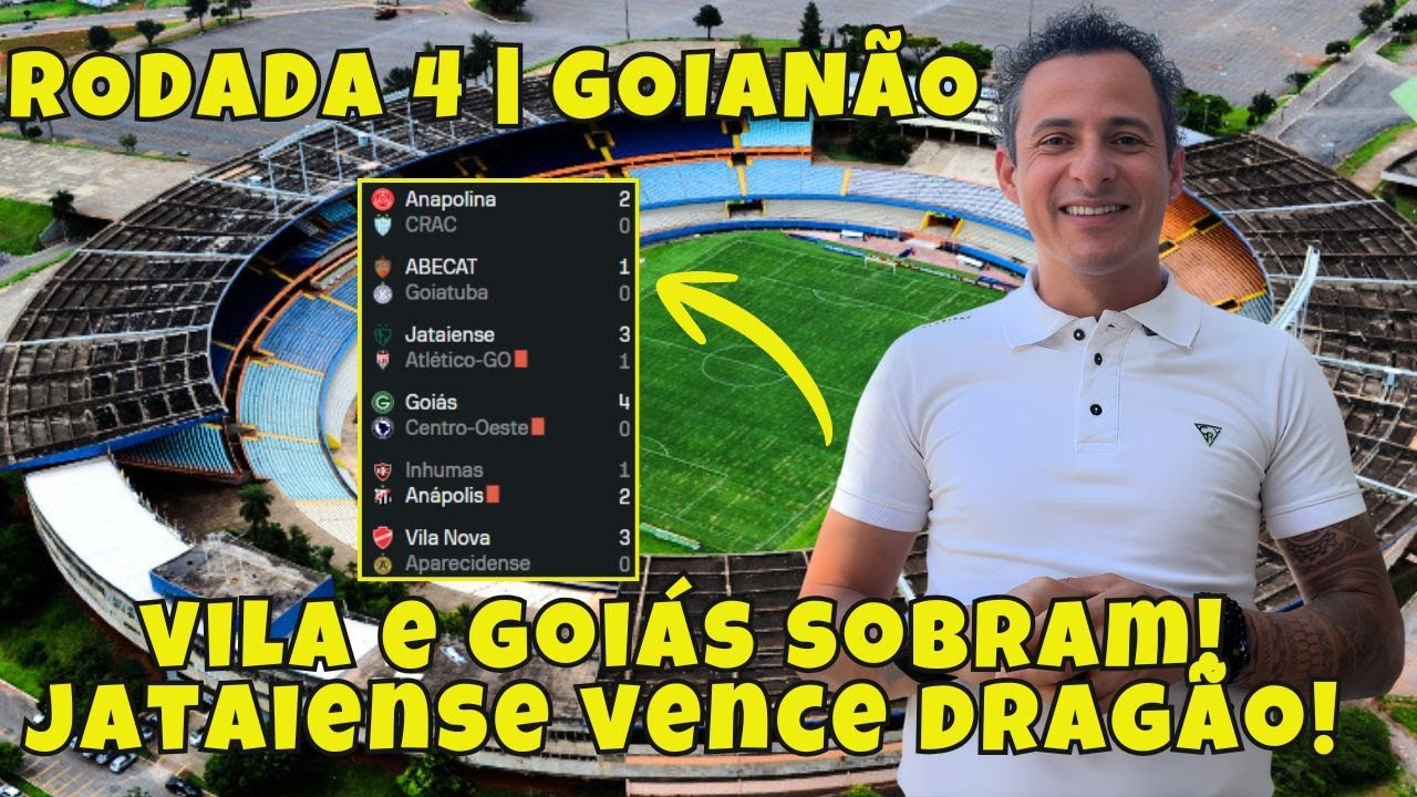 🔥Vila Nova Impecável! Rodada 4 Consolida os Donos da Casa