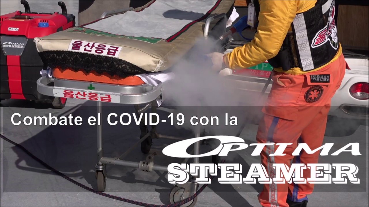 Combate el COVID-19 con la Optima Steamer!