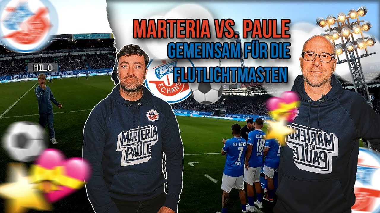 Hansa Rostock Event im Stadion mit Milo 😍⚽ Spiel, Food & alte Legenden | Kevin Pannewitz