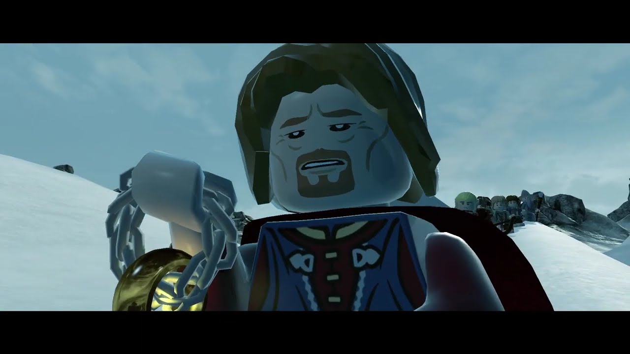 The Pass Of Caradhras - Lego Lord Of The Rings