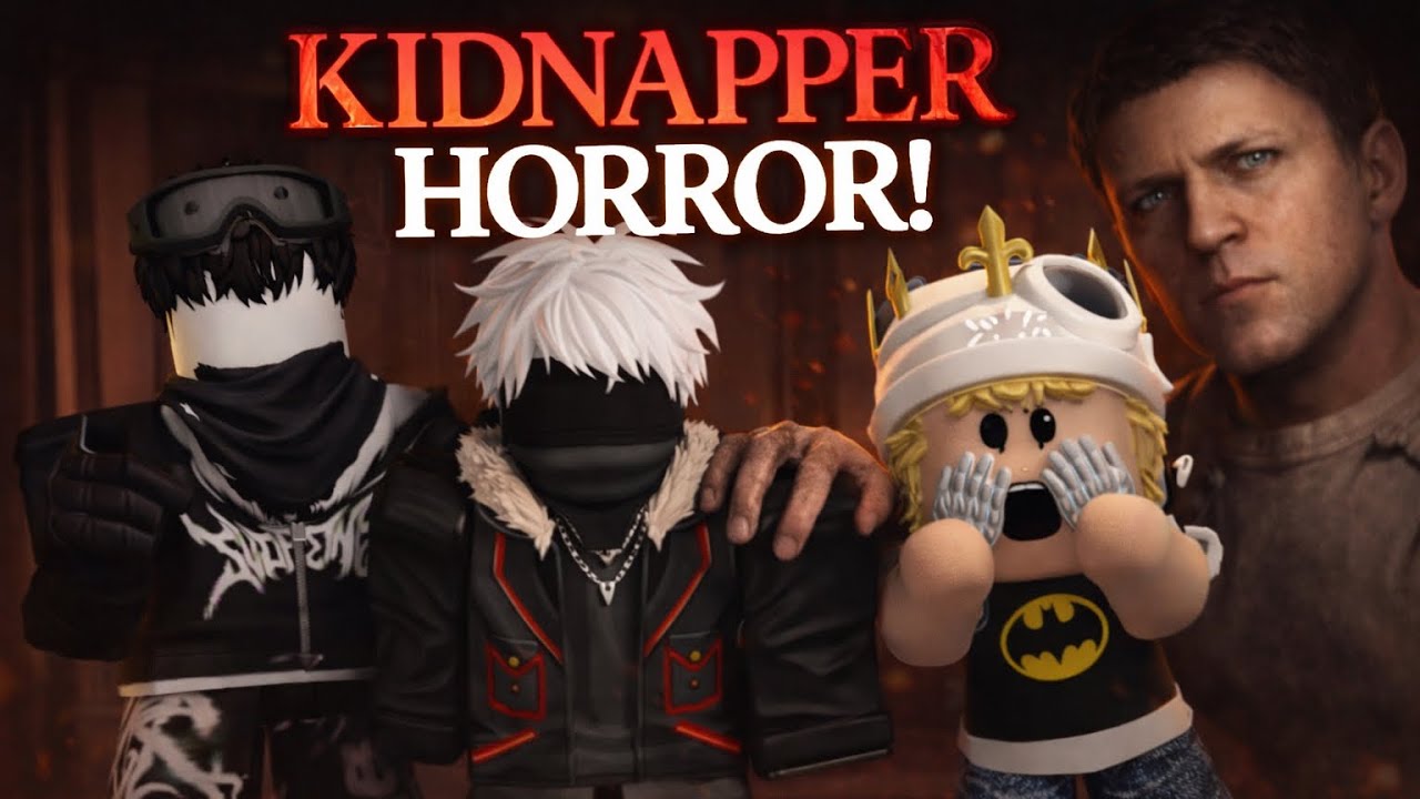 What happens when you put 3 idiots in a Roblox horror game… [KIDNAPPER HORROR]