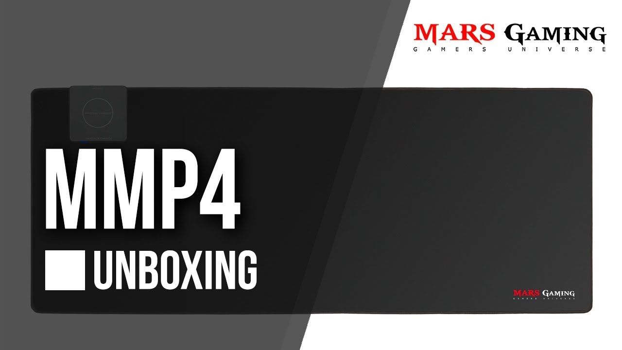MMP4 MousePad with Qi Charger - Unboxing | Mars Gaming