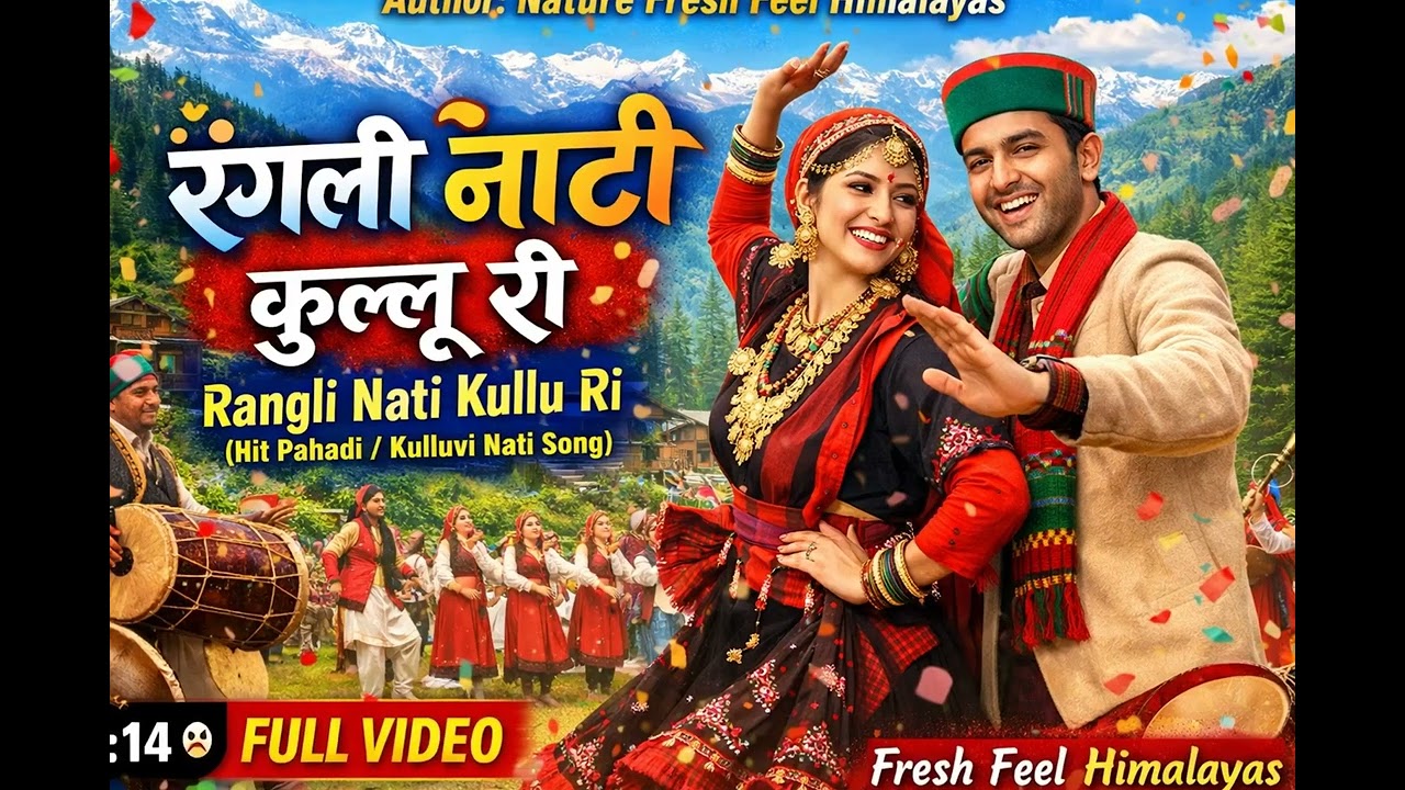 Rangli Nati Kullu Ri | Nature Fresh Himalayan Feel | Pahadi Beat & Touch  Nati dance vibes