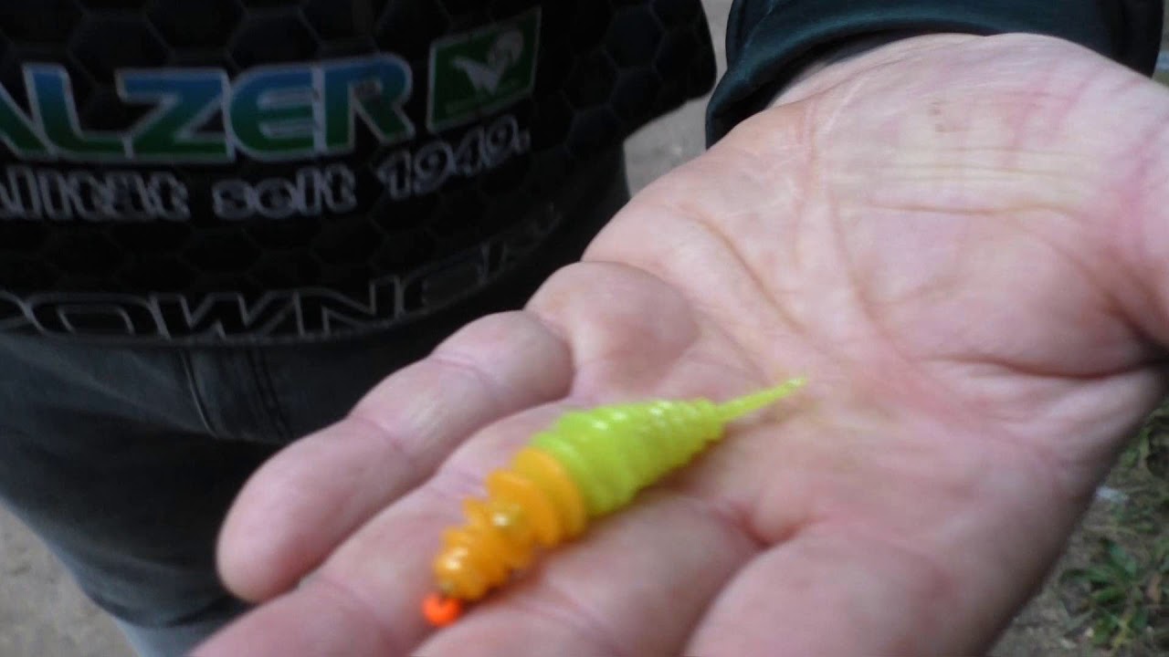 So gehts..... Angeln mit dem Trout Collector Gummi von Balzer