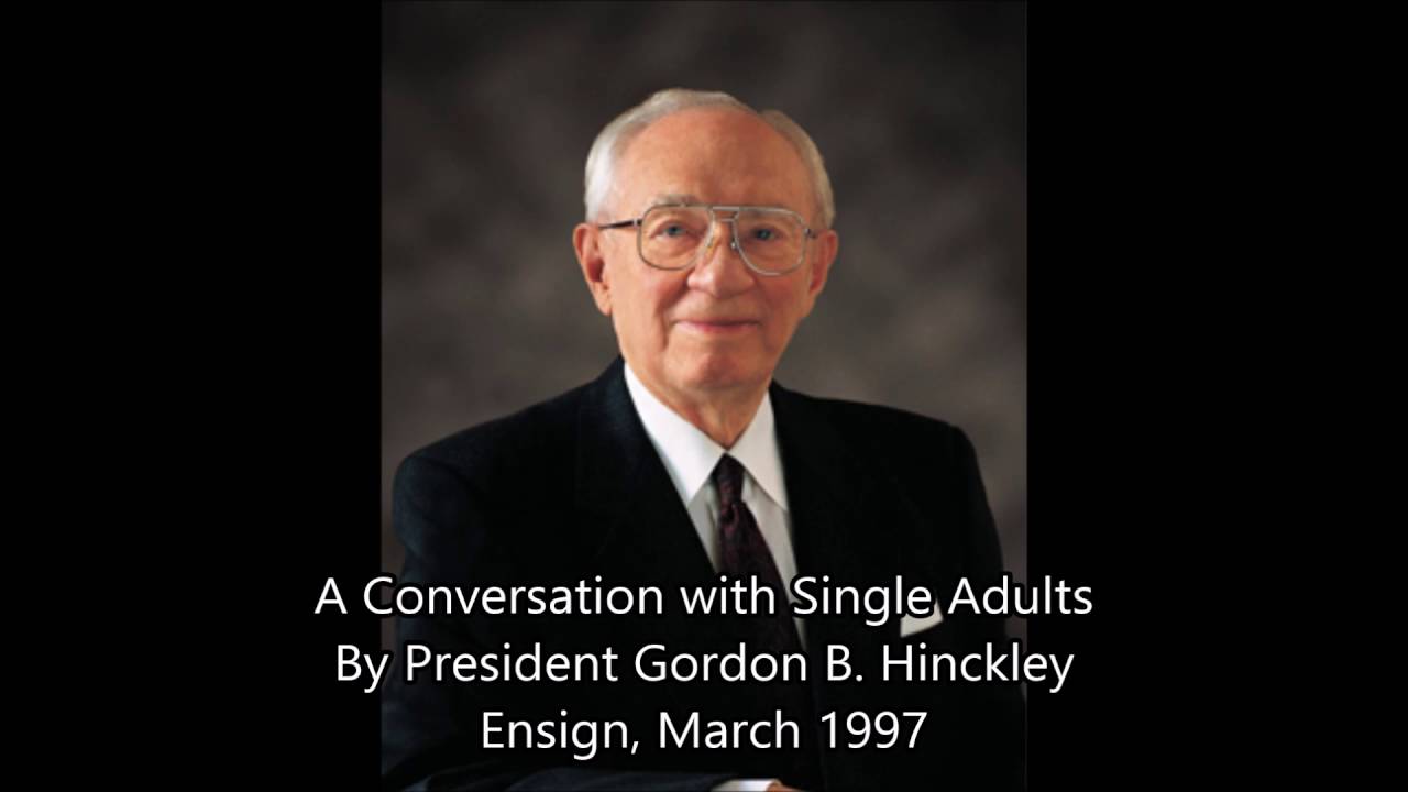 A Conversation with Single Adults