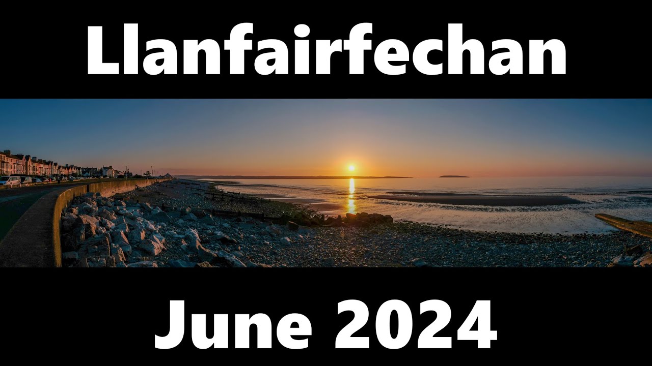Llanfairfechan in June 2024.