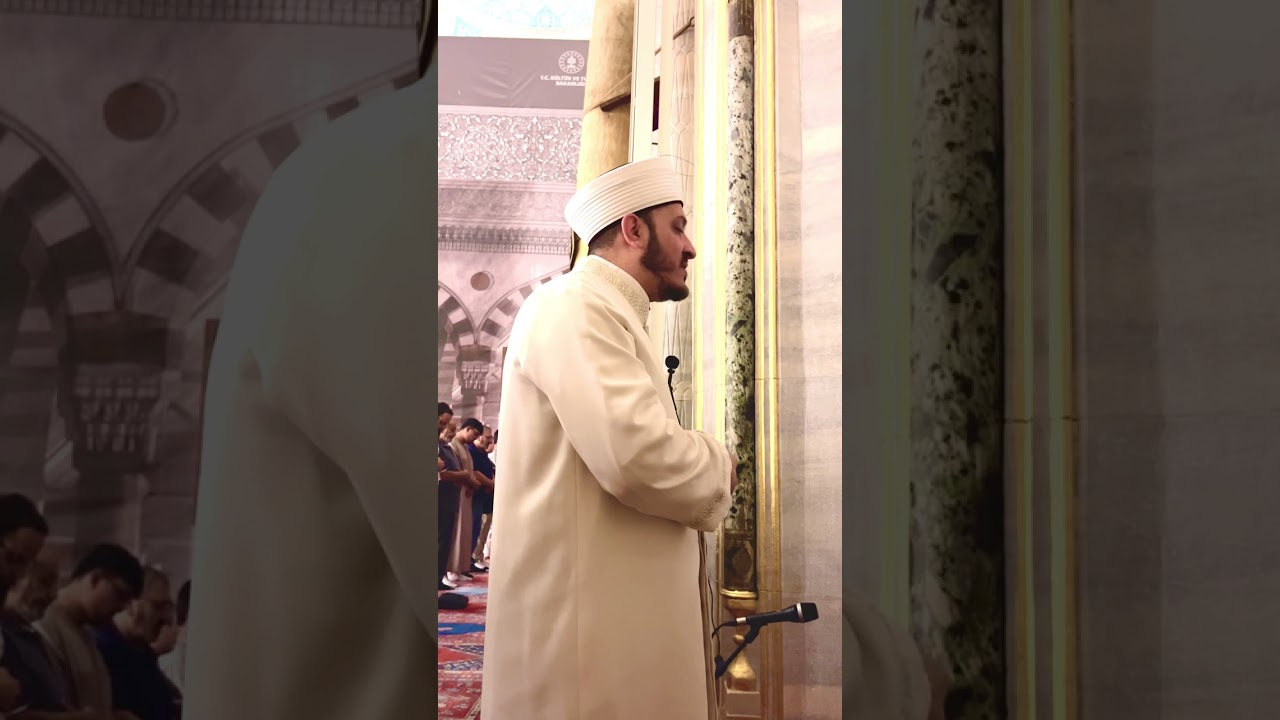 Sultanahmet Camii Baş İmam Hatibi Kurra Hafız Fatih Kaya (Al-i imran 92/104) Rast makamı #love  