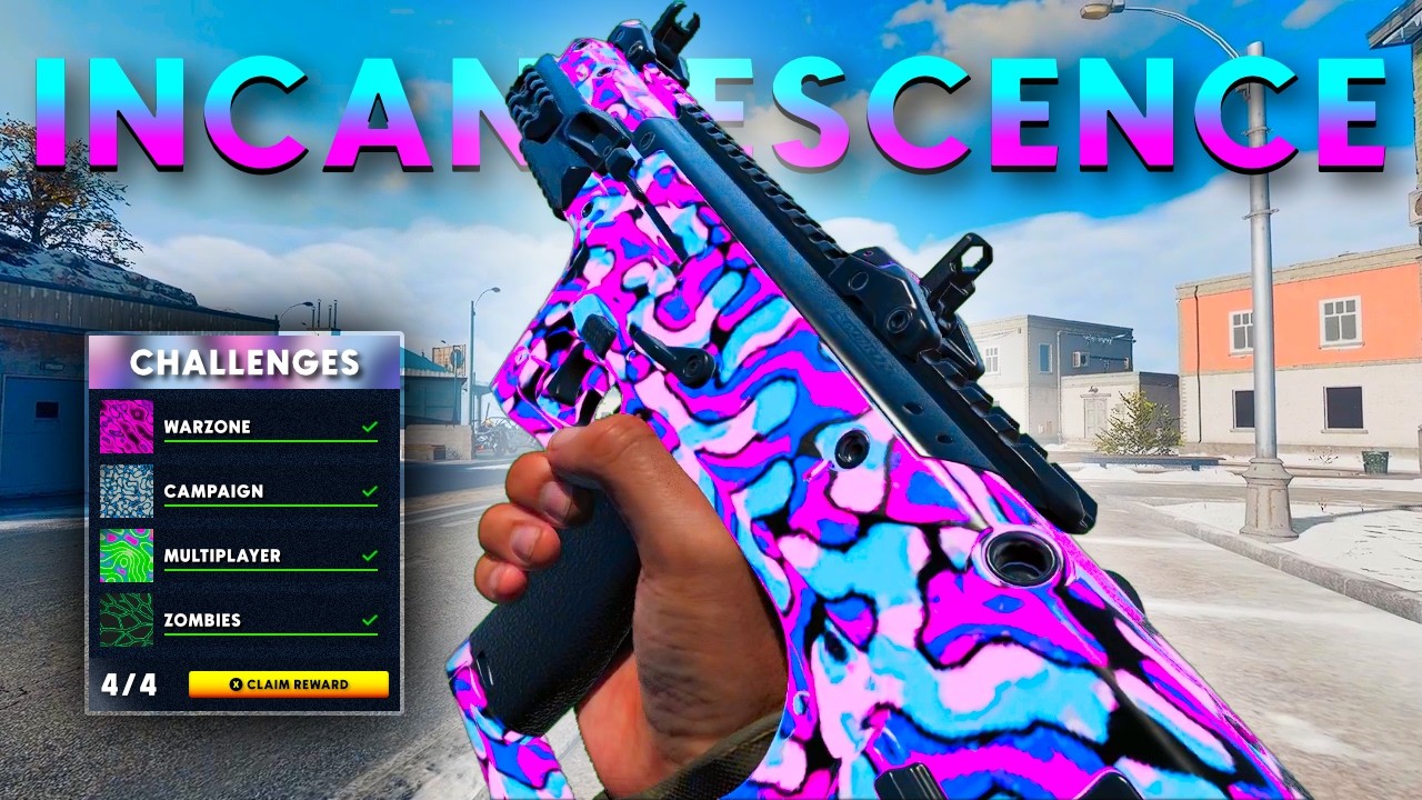 Unlock Secret Camo Incandescence In New Warzone Camo Event