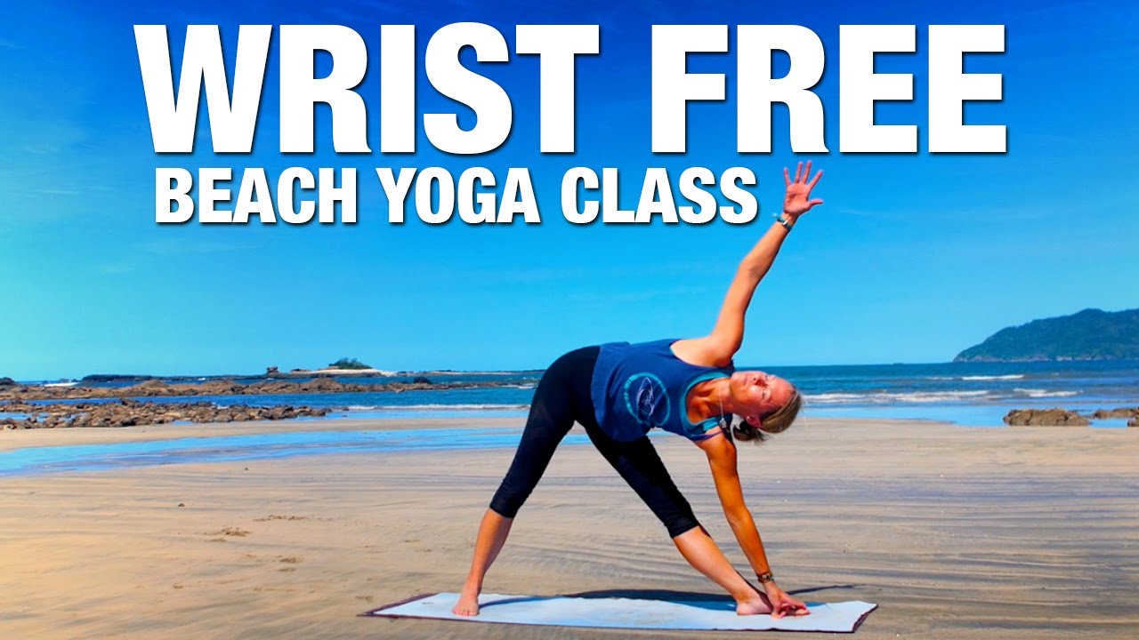 Wrist Free Beach Yoga Class - Five Parks Yoga