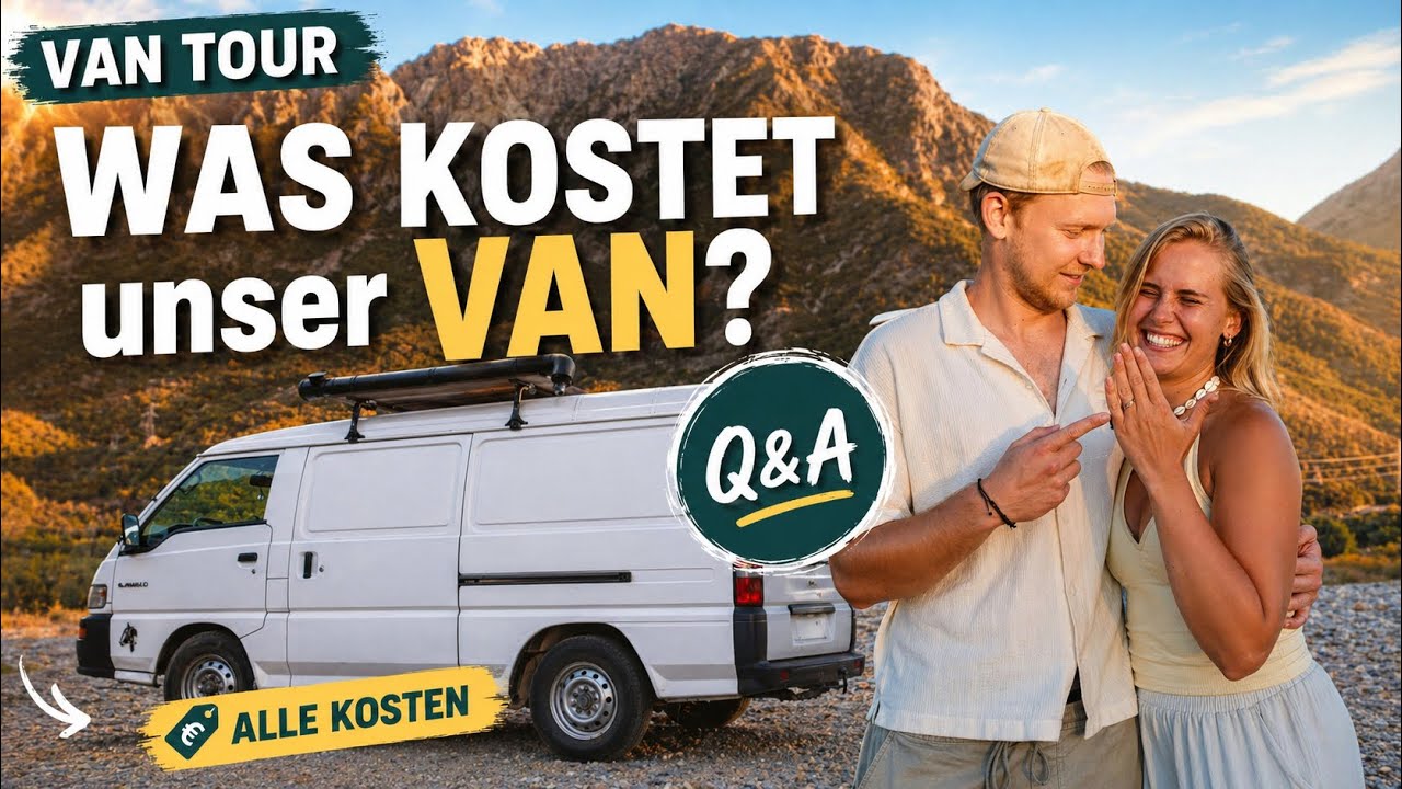 VAN TOUR | KOSTEN | Q&A 🚐🌿 Unser neues Zuhause auf vier Rädern