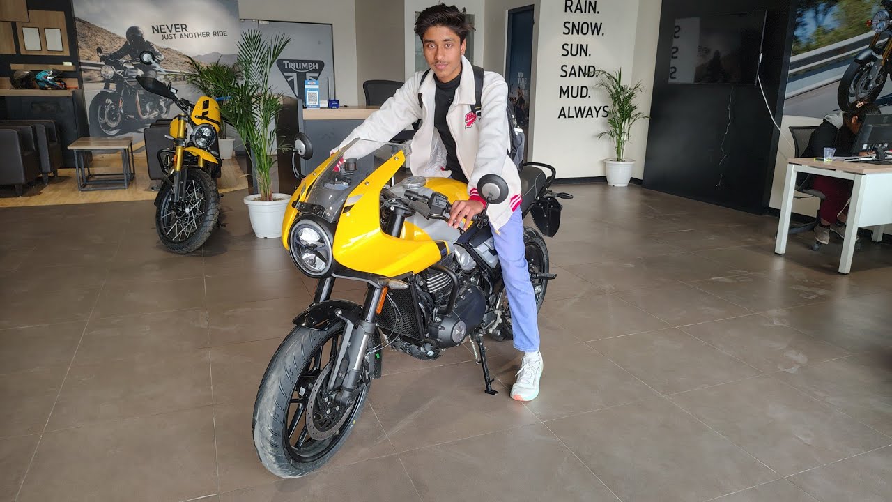 Triumph New Bike book kardi! 🤔| Nitin dwivedi vlogs 