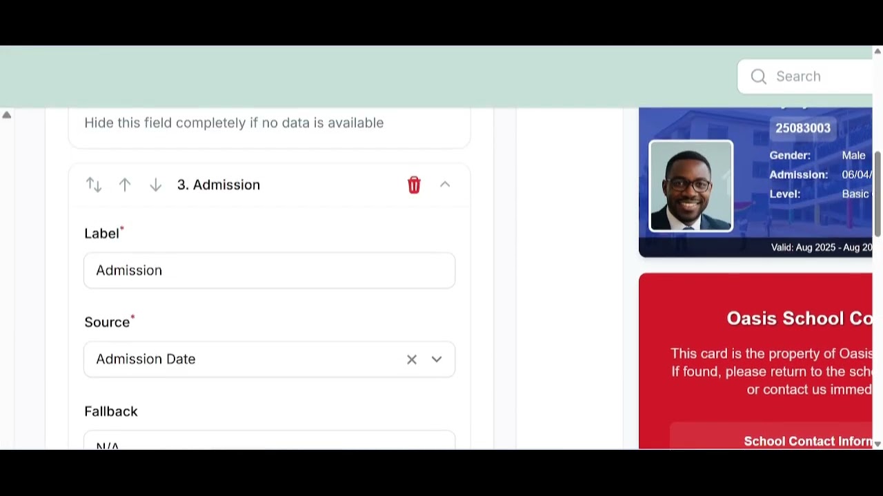 ID Card demo - Edulead