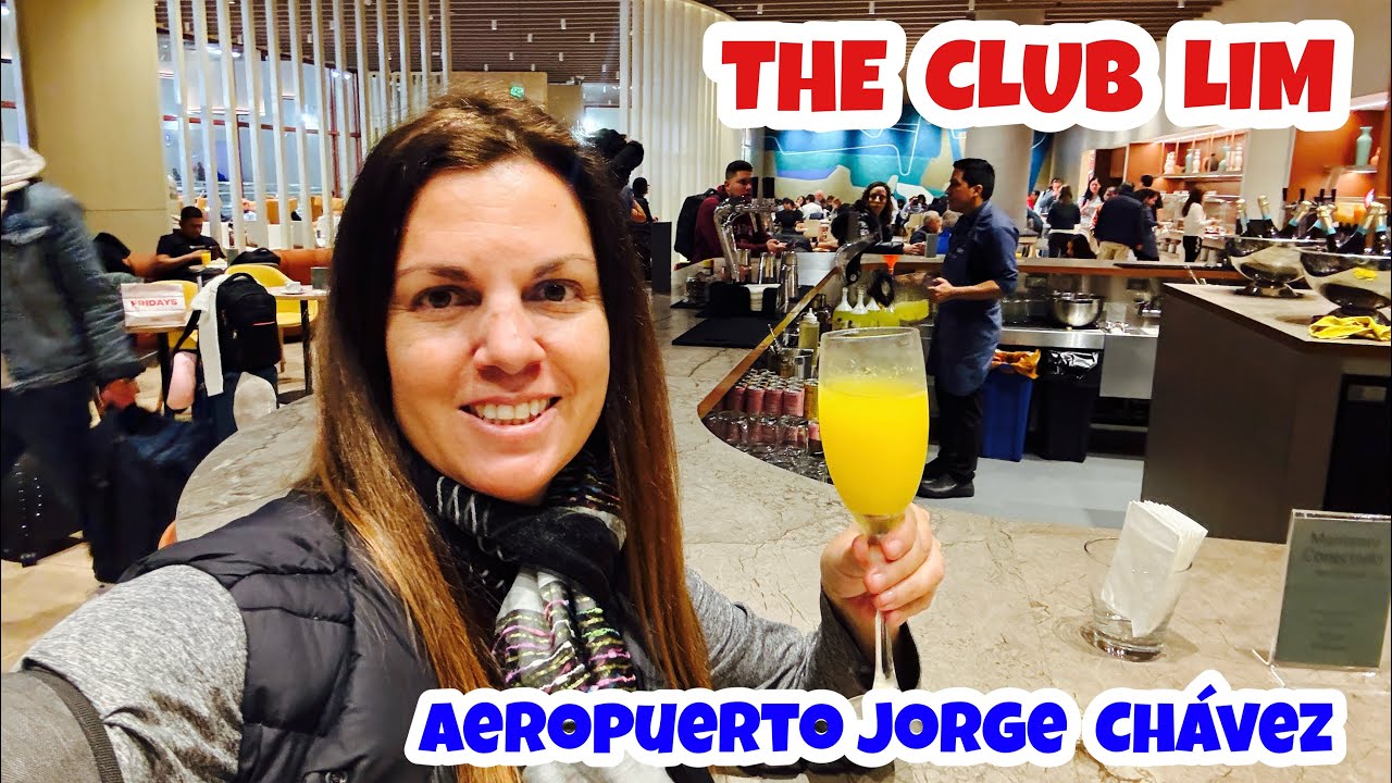 The Club LIM | Sala VIP | COMIDA Y BEBIDA GRATIS ANTES DE ABORDAR