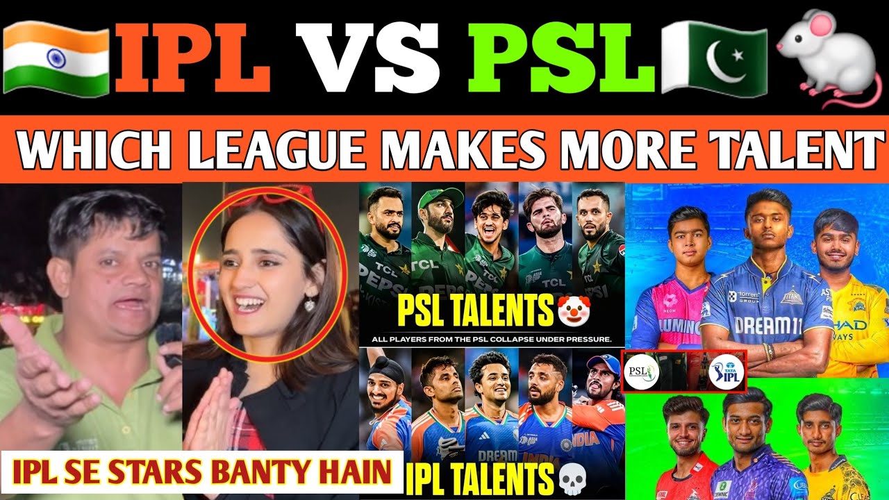 🇮🇳IPL VS PSL🇵🇰 TALENT HUNT COMPARISON | WHICH LEAGUE MAKES MORE STARS FOR CRICKET | Pakistani reacti
