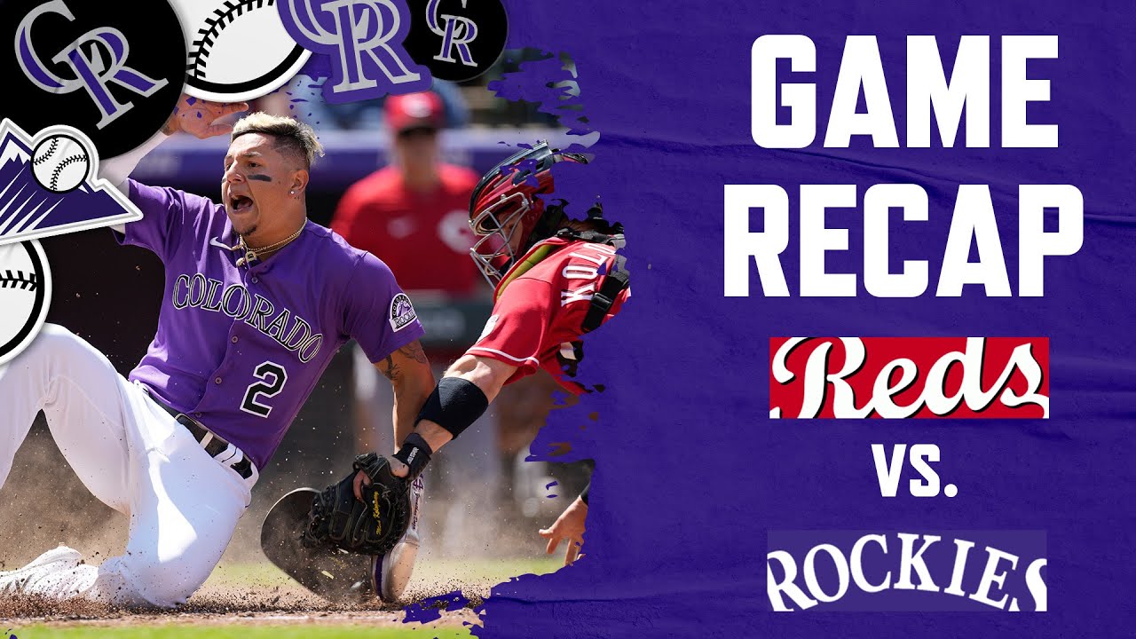 GAME RECAP- May 1, 2022- CIN vs COL- Rockies Sweep Reds in 10-1 Win!