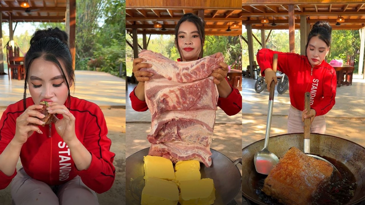Amazing cooking pork with butter recipe