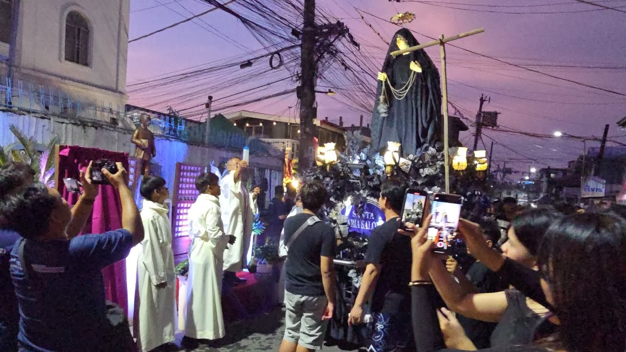 Semana Santa 2025...Prusisyon ng pagpapakasakit. #semanasanta #holyweek