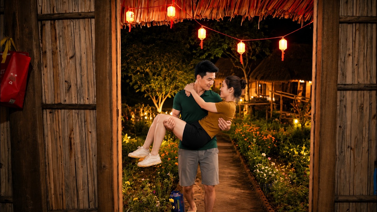 A Secret Romantic Moment Behind the Farm&hellip; Tu Phan and Thu Couldn&rsquo;t Hide Their Love