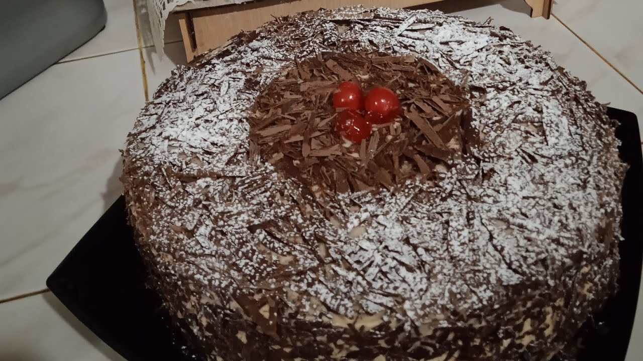 Gâteau la forêt noire كيكة الغابة سوداء