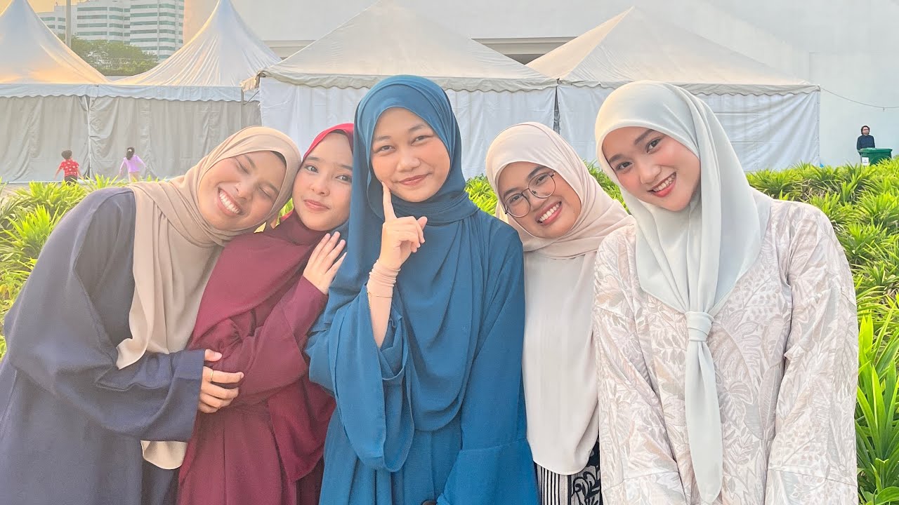 A day vlog to Masjid TNB ♡