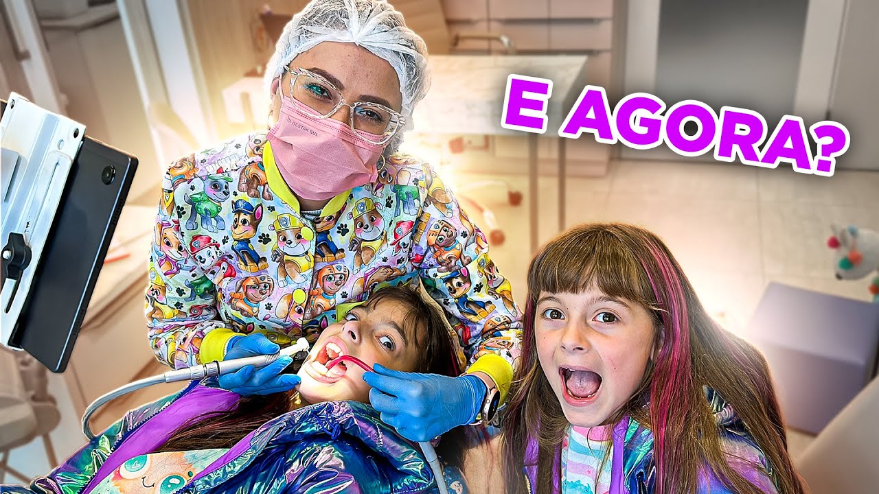 Laurinha tirou um DENTE nas férias!