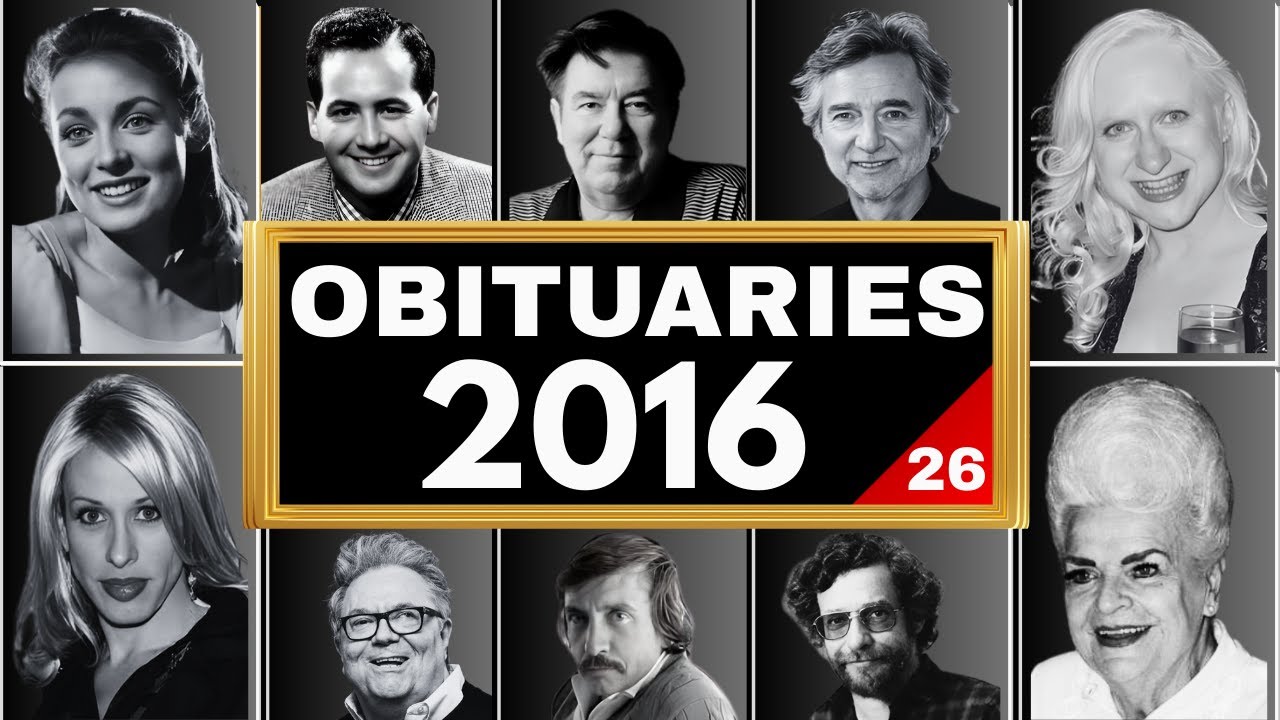 The Shocking List of 36 Famous People Who Died in 2016