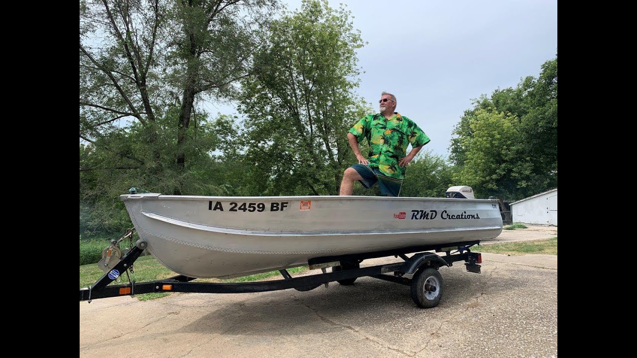 1969 SeaNymph meets 9.9 Johnson outboard   Let's make it last another 50 years