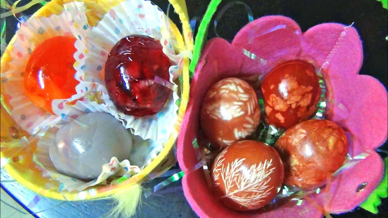 ∘ Easter Jello Eggs and Eggs with prints ∘ soft spoken ASMR