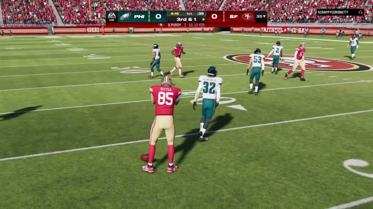 Madden NFL 25 eagles vs 49ers