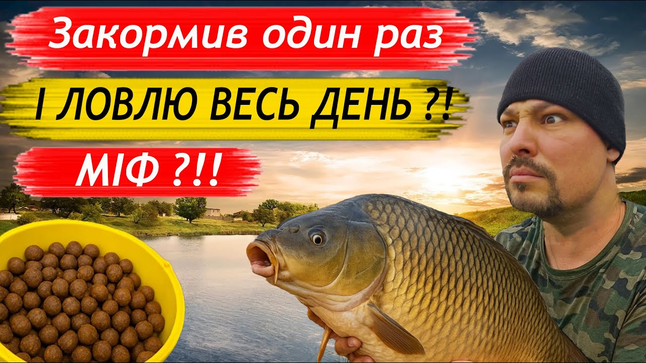 Підкормив один раз — і ловлю коропа весь день?! ●  Перевіряю МІФ! ● RoMaX Fishing ●