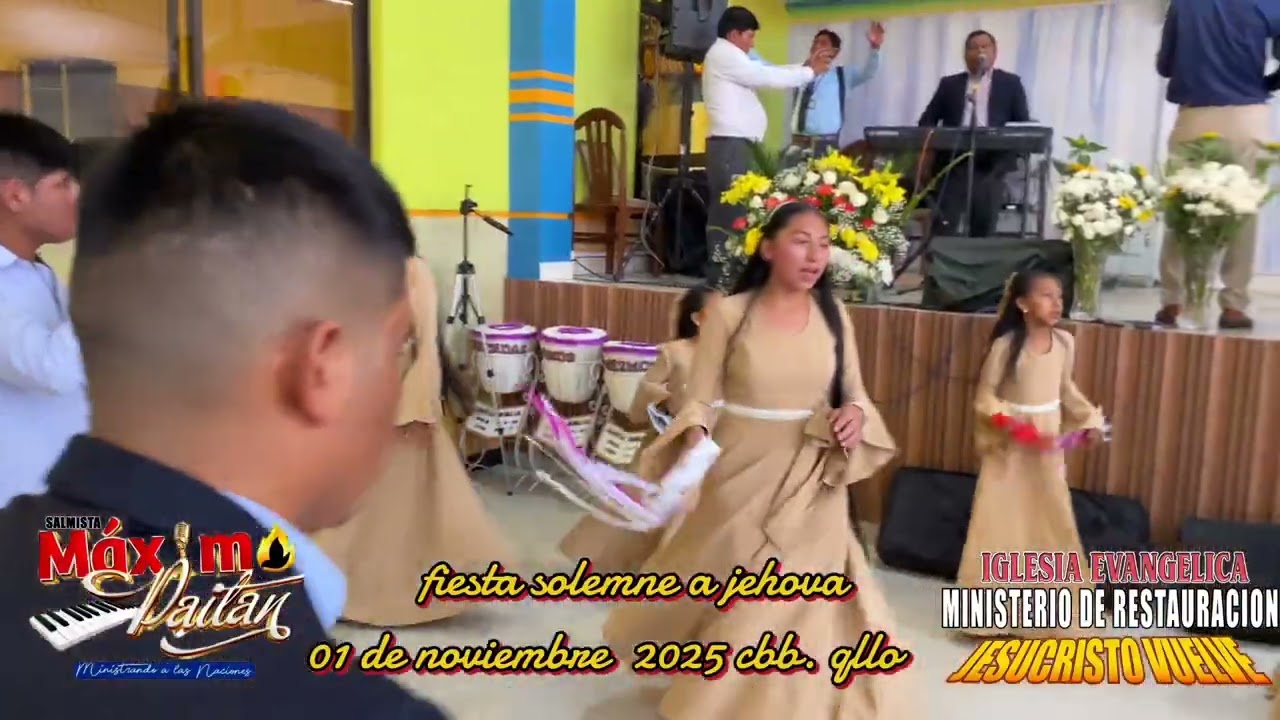 Aniversario de la iglesia central  CBB Quillacollo🇧🇴🇮🇱Ministerio de restauración Jesucristo vuelve 