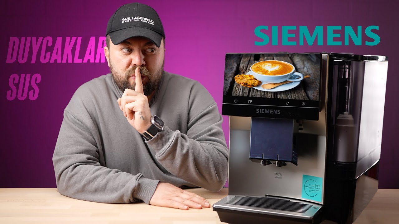 HAYALİMDEKİ TAM OTAMATİK KAHVE MAKİNASINI ALDIM (Siemens EQ700 Tam Otomatik Kahve Makinası)