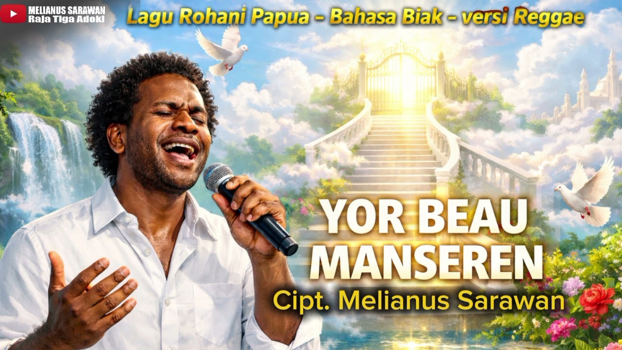 YOR BEAU MANSEREN | LAGU ROHANI BAHASA BIAK | VERSI REGGAE PAPUA