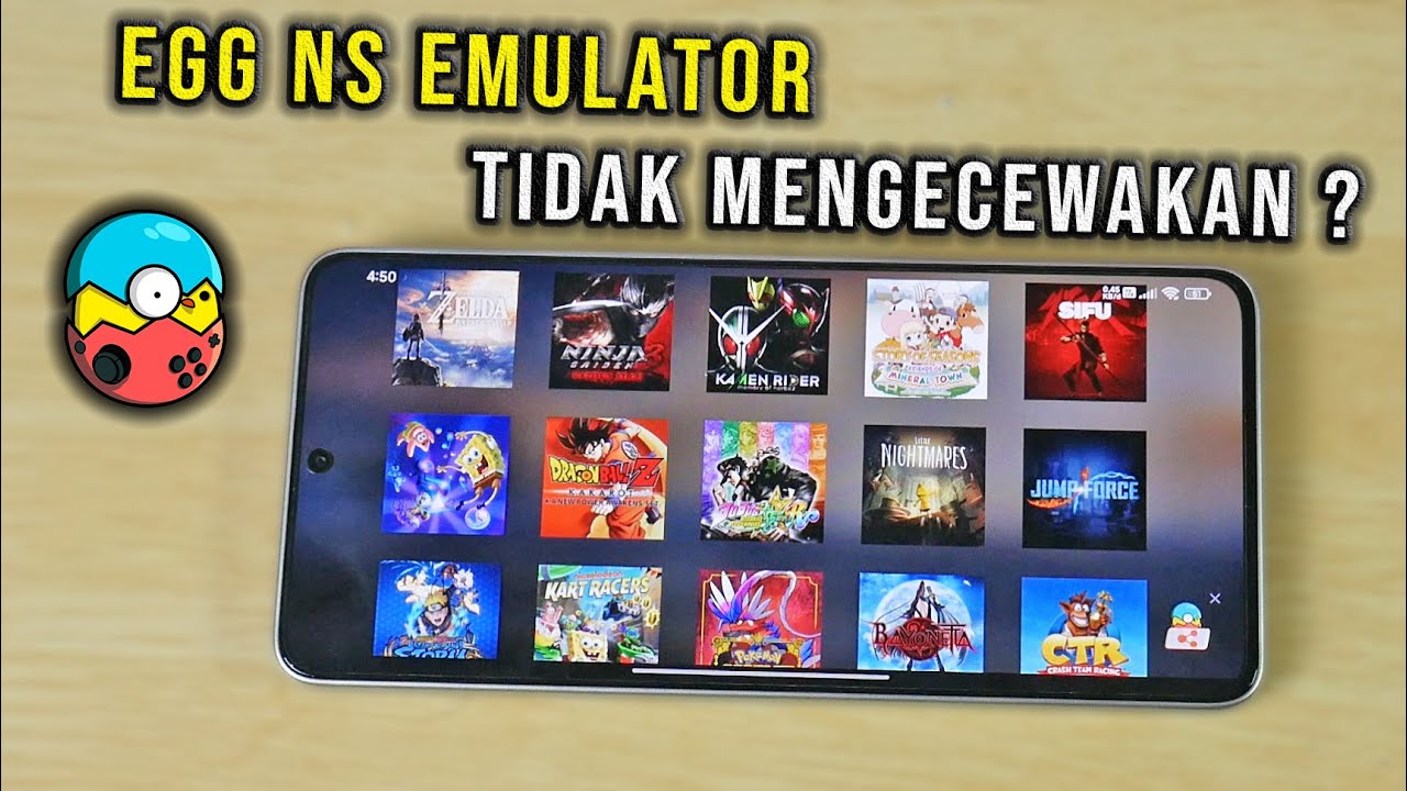 POCO F6 Test Egg NS Emulator | Emu Nintendo Switch Lebih Baik dari YUZU Snapdragon 8S gen 3 ?