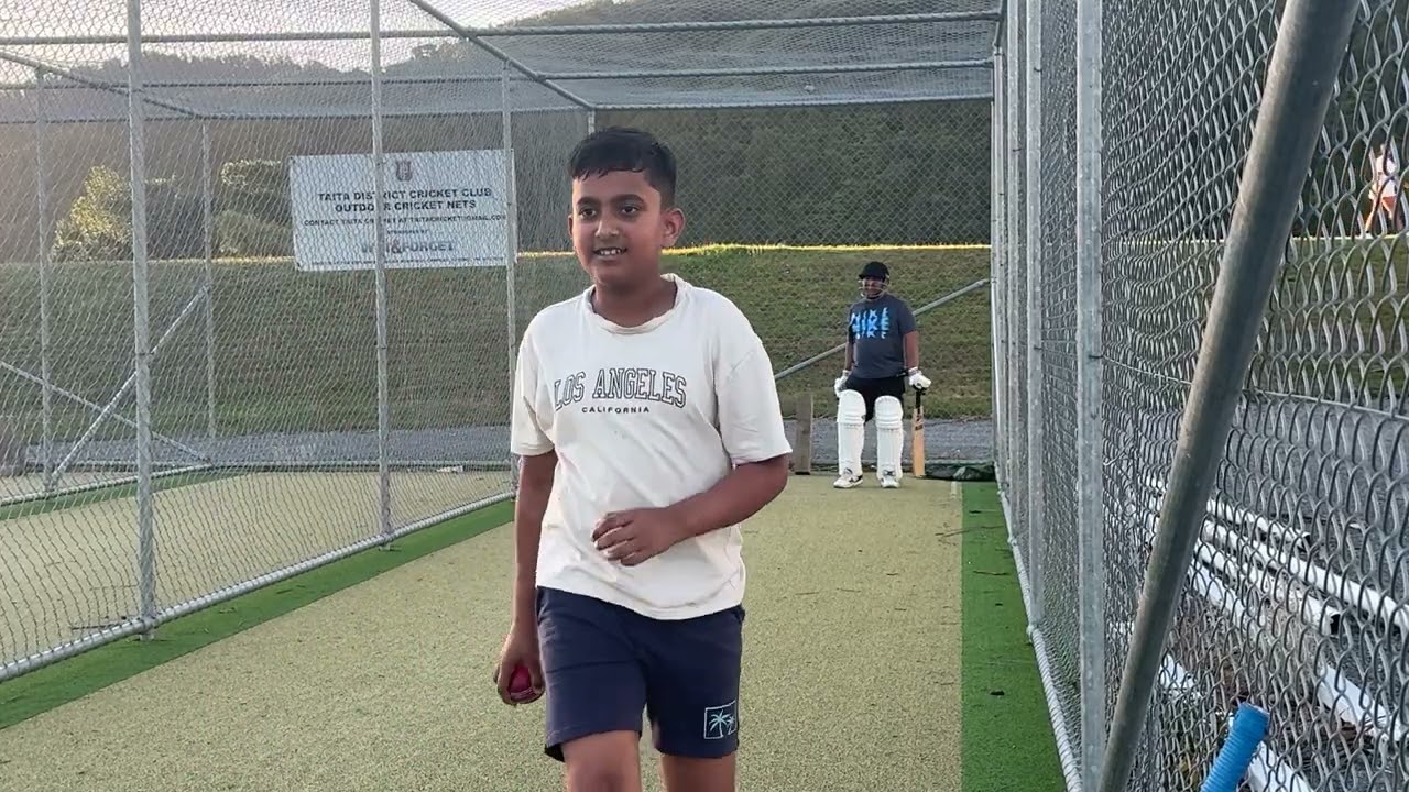 Cricket open nets in Wellington 