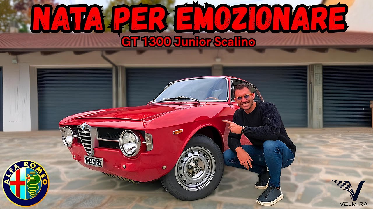 Alfa Romeo GT Junior Scalino – L’Alfa che Ha Fatto Innamorare un’Epoca❤️🇮🇹