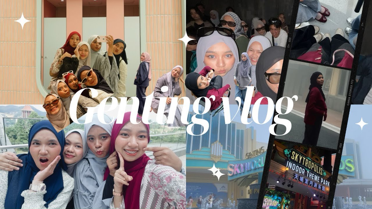 dear diary : escaping the chaos of week 14 ☁️🎢 genting edition
