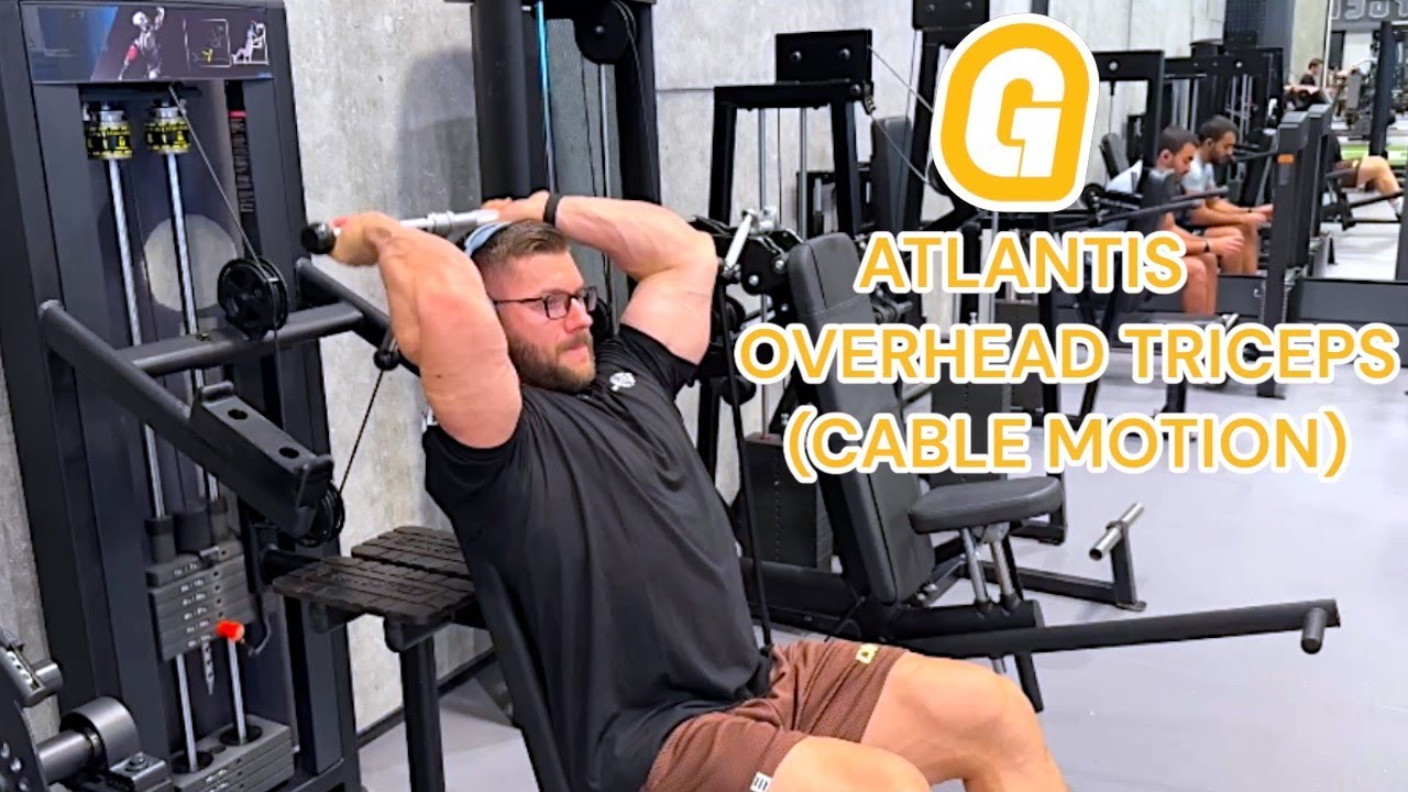 Atlantis Overhead Triceps Cable motion T161