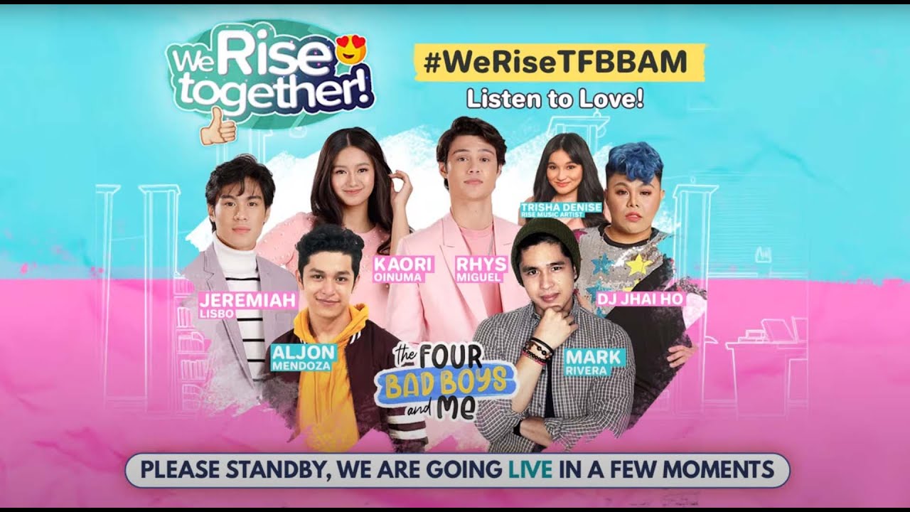 #WeRiseTogether with Kaori, Rhys, Jeremiah, Aljon, Mark, DJ Jhai Ho #WeRiseTFBBAM