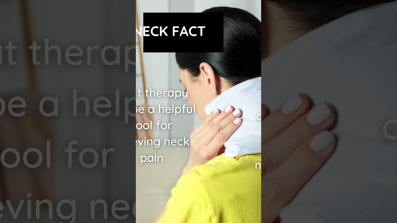Neck Pain Relief: Heat Therapy #shorts