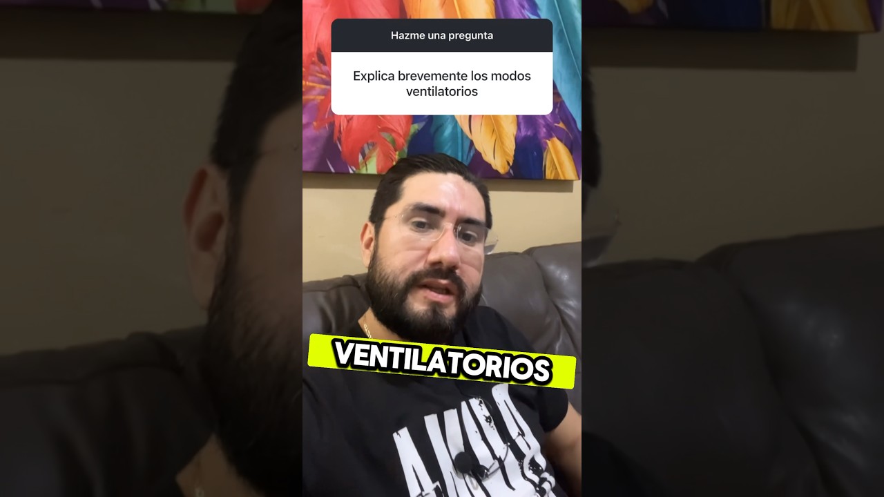 Modalidades en Ventilaci&oacute;n mec&aacute;nica 🫁 #emergency