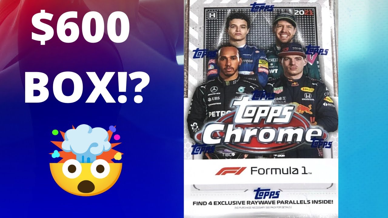 F1 IS BACK!! OPENING A 2021 TOPPS CHROME FORMULA 1 LITE HOBBY BOX! *BIG RISK*