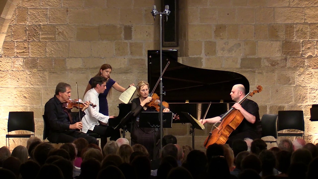 Schumann - Piano Quartet in E-flat (2nd mvt) - Sudbin, Chilingirian, Poppen, Chaushian