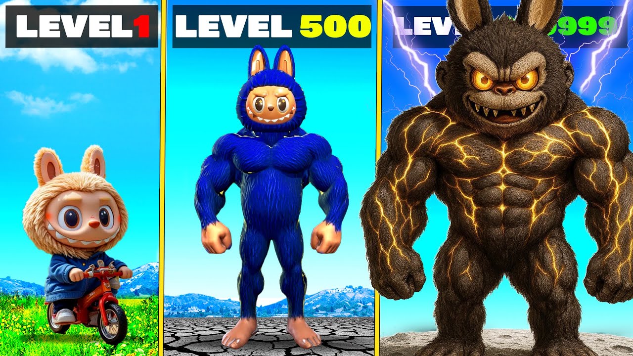 UPGRADING LABUBU to LEVEL 99999 in GTA 5