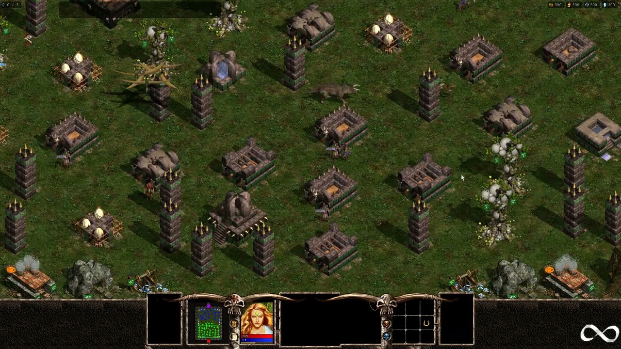 Warlords Battlecry III, AI Battle, Dwarf vs Ssrathi
