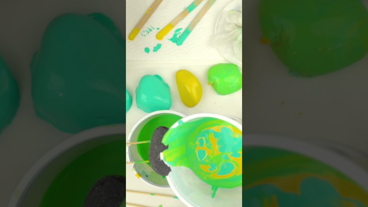 Pour Painted Kindness Rocks! 