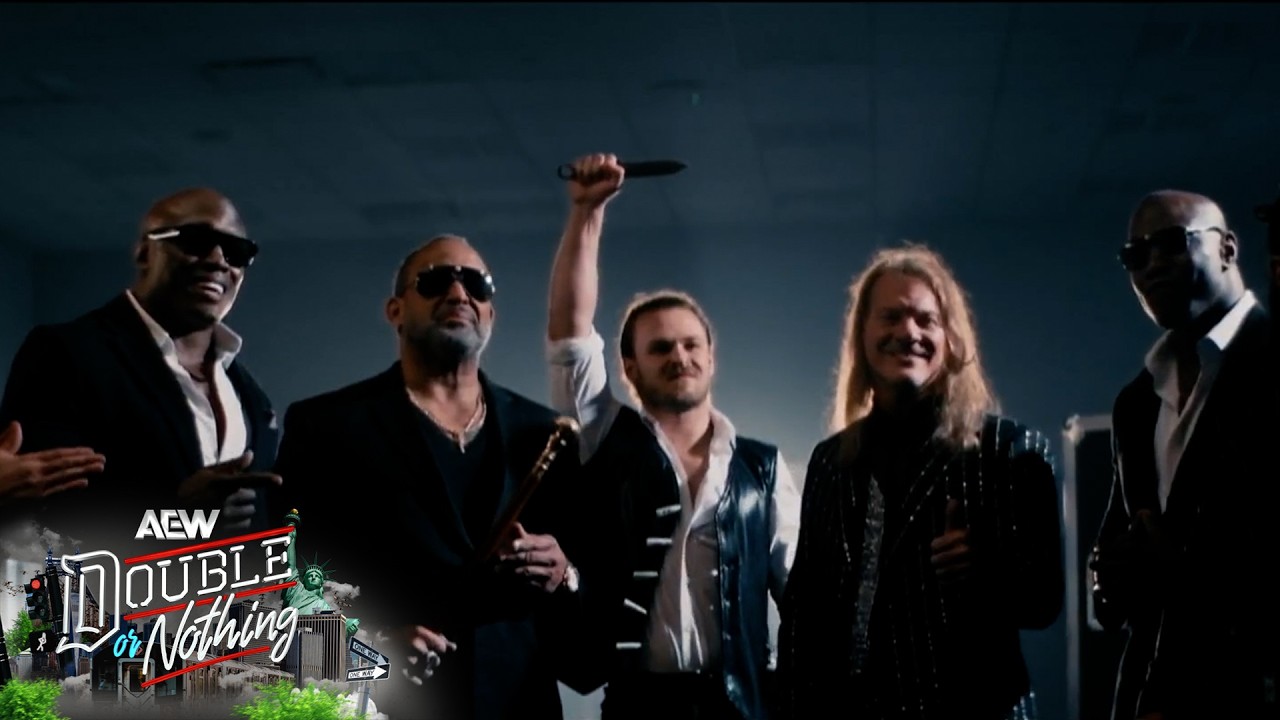 Team Jericho's WILD introduction for Stadium Stampede | AEW Double or Nothing 2026