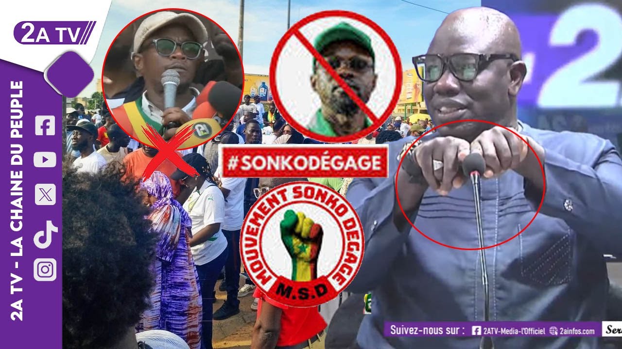 M@nifestation contre le r&eacute;gime: Ahmed  AIDARA 