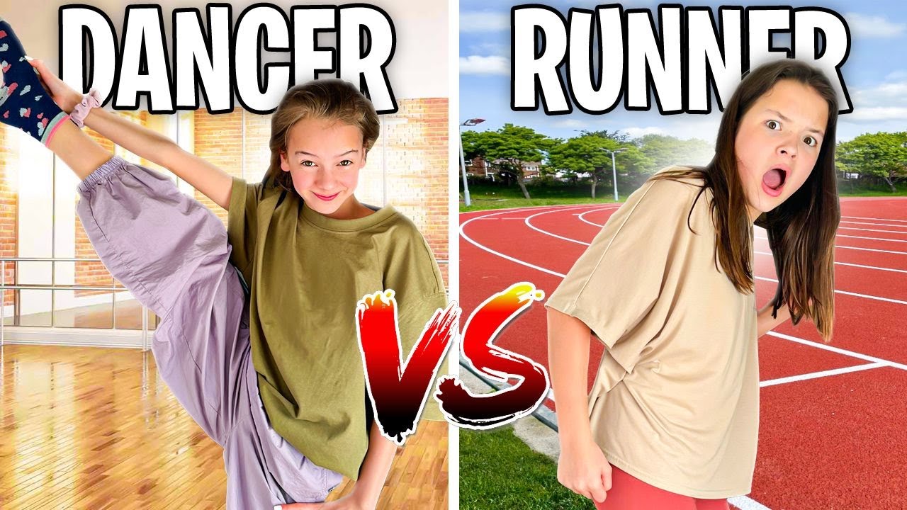 Dancer vs Runner *the ULTIMATE athlete* - SISTER vs SISTER