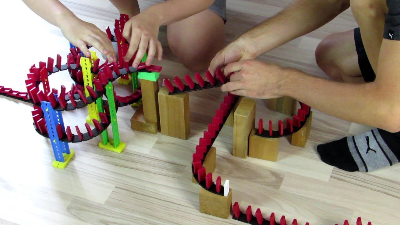 Crazy Domino Challenges with DominoERDMANN